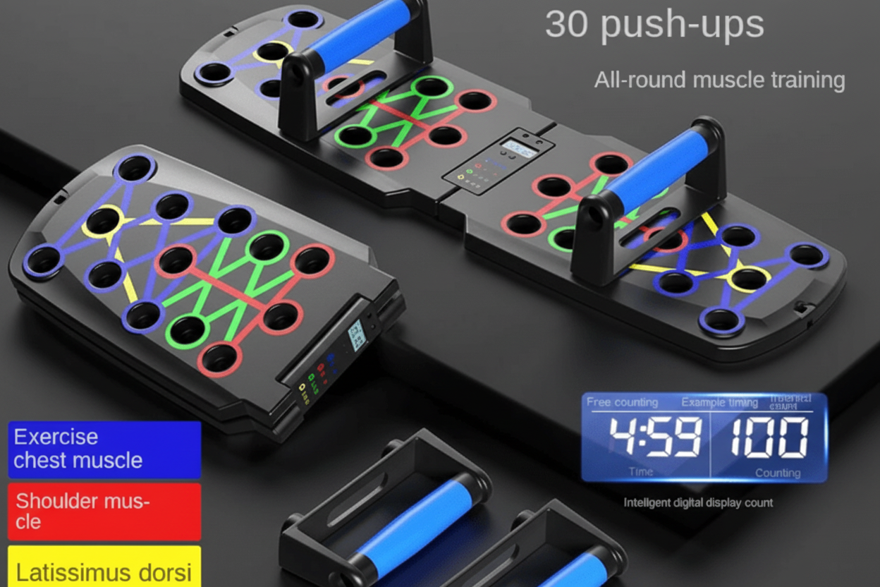 Push-Up Board for Core Workout | Build Strength & Sculpt Muscles - FitZone360