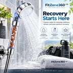 Mineral Filter High-Pressure Shower Head | 3-Mode Handheld Spa Shower