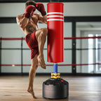 HEAVY-DUTY | Freestanding Punch Bag | Ideal for Adults, Boxers & Martial Artists - FitZone360