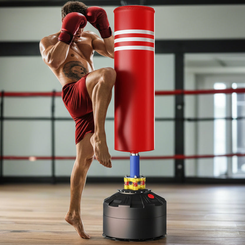 HEAVY-DUTY | Freestanding Punch Bag | Ideal for Adults, Boxers & Martial Artists - FitZone360