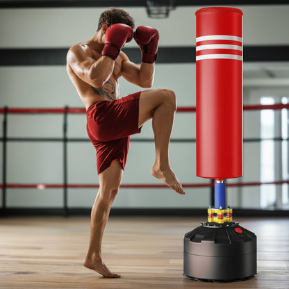HEAVY-DUTY | Freestanding Punch Bag | Ideal for Adults, Boxers & Martial Artists