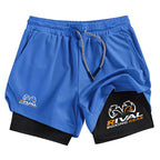 RIVAL 2-Layer Boxing Shorts with Compression Inner & Groin Cup Support