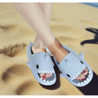 🦈 Shark Summer Slippers | Ultra-Soft Comfort with Non-Slip Grip & Elevated Sole