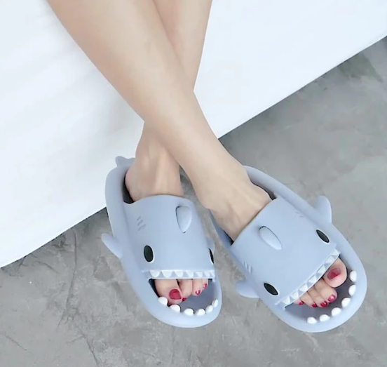 Your very own Shark Summer Slippers Soft 1.75-inch sole, Non Slip