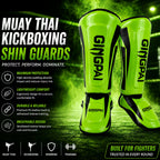 MMA Muay Thai Kickboxing Shin Guards | Mixed Martial Arts Protective Shin Pads
