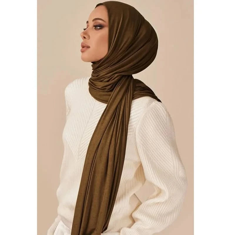 Soft Modal Cotton Jersey | Hijab Scarf - FitZone360