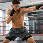 RIVAL 2-Layer Boxing Shorts with Compression Inner & Groin Cup Support