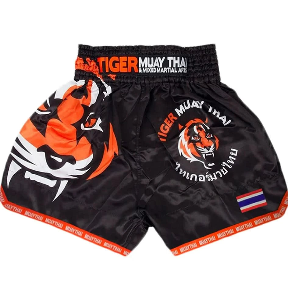 Tiger Muay Thai Boxing Shorts | Authentic Thai Training & Fight Shorts - FitZone360