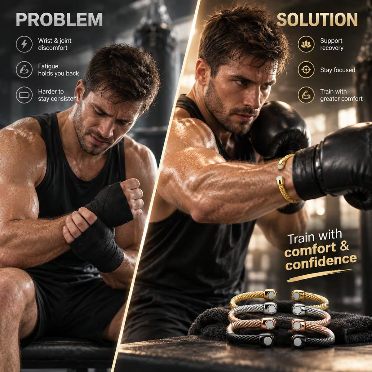 Magnetic Bracelets | Boost Energy & Support Joint Health