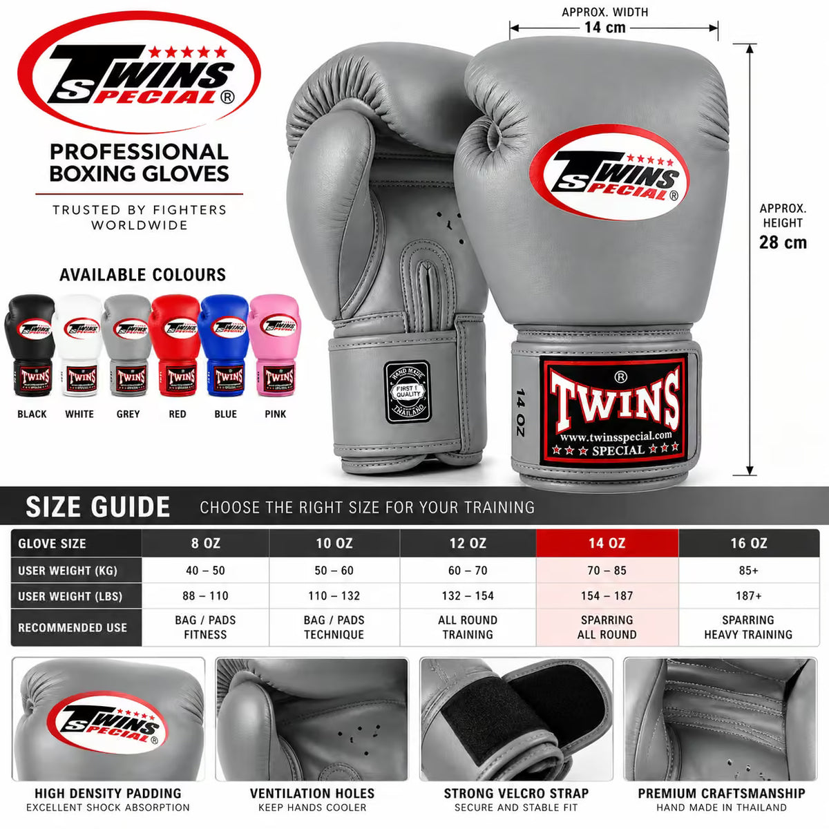 Twins Special Boxing Gloves | BGVL3