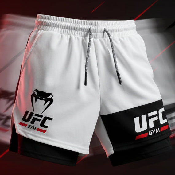 Venum UFC 2-Layer Compression Shorts | Fight-Ready Performance | FitZone360 - FitZone360
