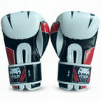 Pair of Venum boxing gloves on a white background