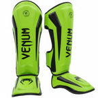 Venum Muay Thai Shin Guards – Black & Gold | Premium Shin & Instep Protection