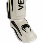 Venum Muay Thai Shin Guards – Black & Gold | Premium Shin & Instep Protection