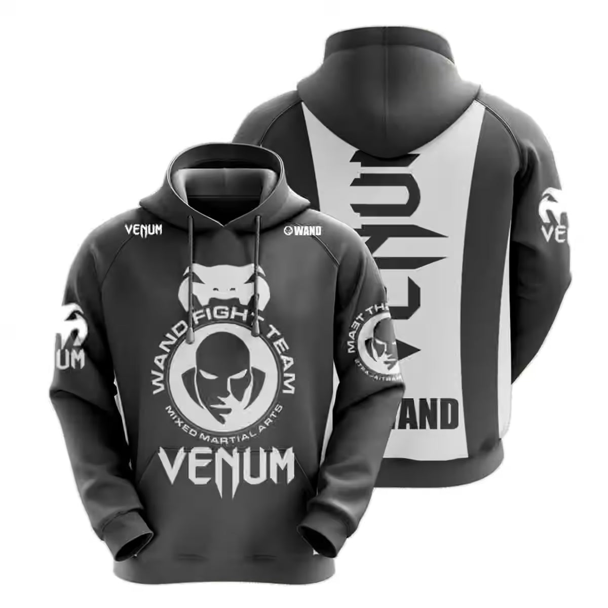 Venum Men's Combat Sports Hoodie – Boxing Muay Thai MMA Training Top