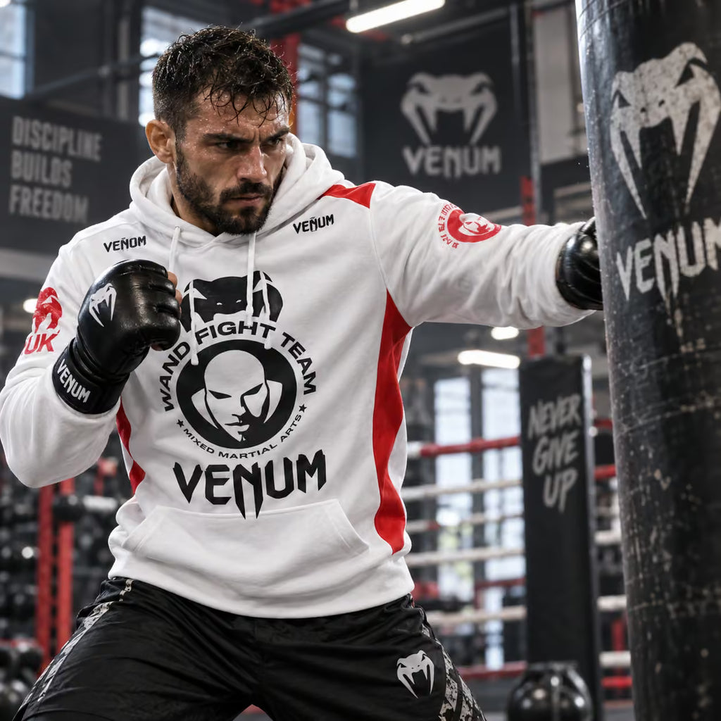 Venum Men's Combat Sports Hoodie – Boxing Muay Thai MMA Training Top