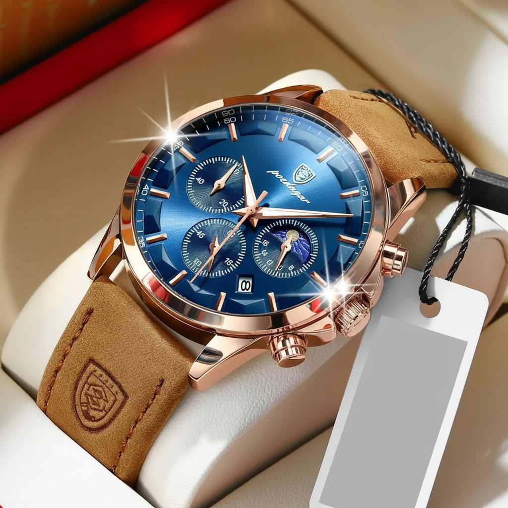 Quartz Watch | Luxury Business Wristwatch - FitZone360