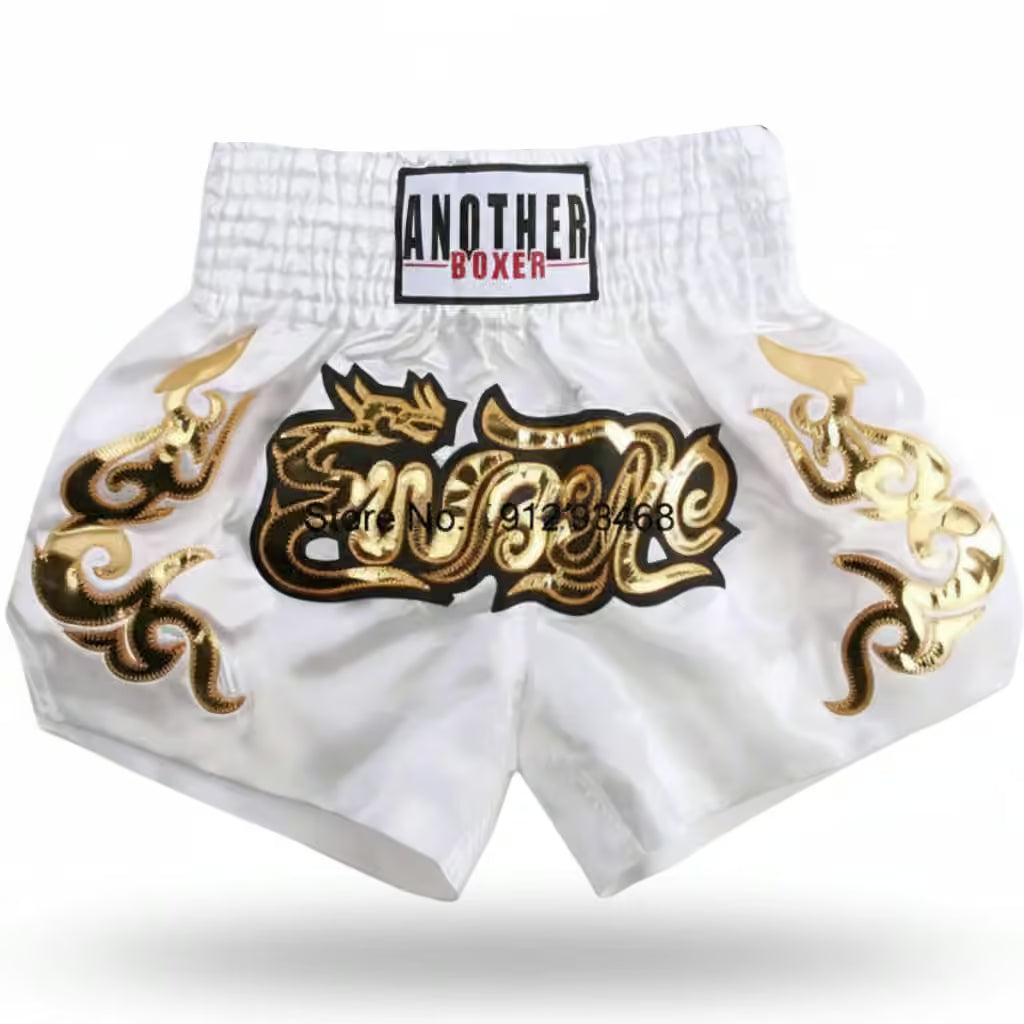 Another Boxer Red Muay Thai Shorts | Thai Boxing Training Shorts