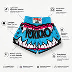 YOKKAO Design Muay Thai Boxing Shorts | Thai Kickboxing K1 Training Fight Shorts