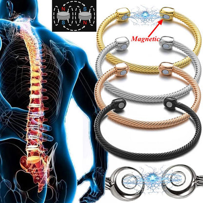 Magnetic Healing Bracelets–Renewed Energy-Arthritis Pain Relief